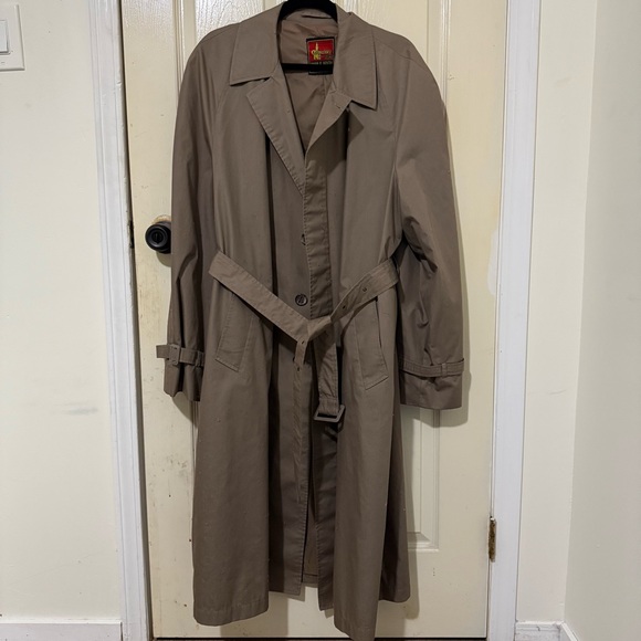 Climatizer Other - Vintage Climatizer Trench Coat Taupe | Belted | Size 42 Tall | Classic Raincoat